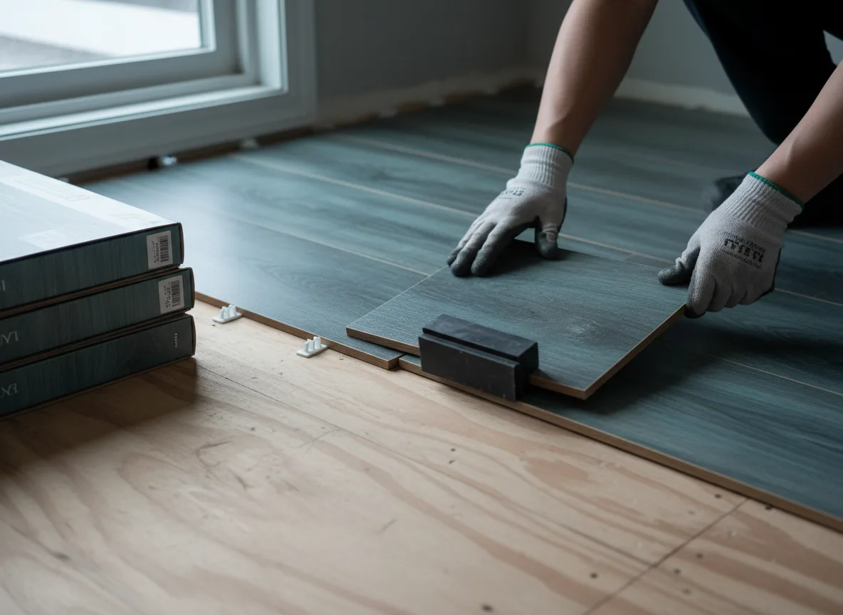 Luxury Vinyl Plank Installation company in Graymont, IL